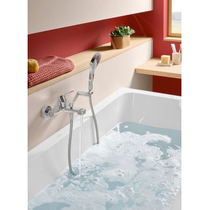 Villeroy & Boch TVT10300200061 - ARCHITECTURA badekarbatteri, poleret krom