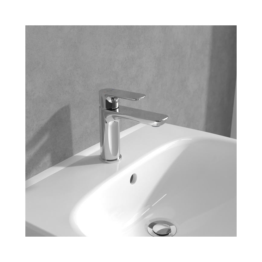 Villeroy & Boch TVW10400300161 - Håndvaskarmatur O.NOVO 15,5 cm poleret krom