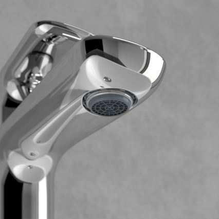 Villeroy & Boch TVW10400300161 - Håndvaskarmatur O.NOVO 15,5 cm poleret krom