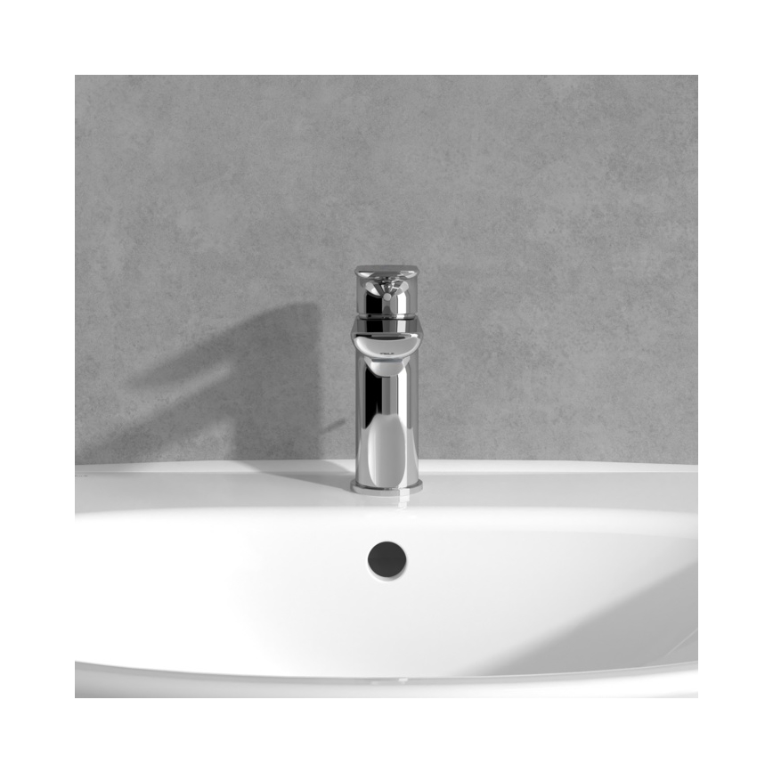 Villeroy & Boch TVW10400400161 - Håndvaskarmatur O.NOVO 15,5 cm poleret krom