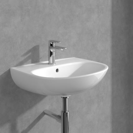 Villeroy & Boch TVW10400400161 - Håndvaskarmatur O.NOVO 15,5 cm poleret krom