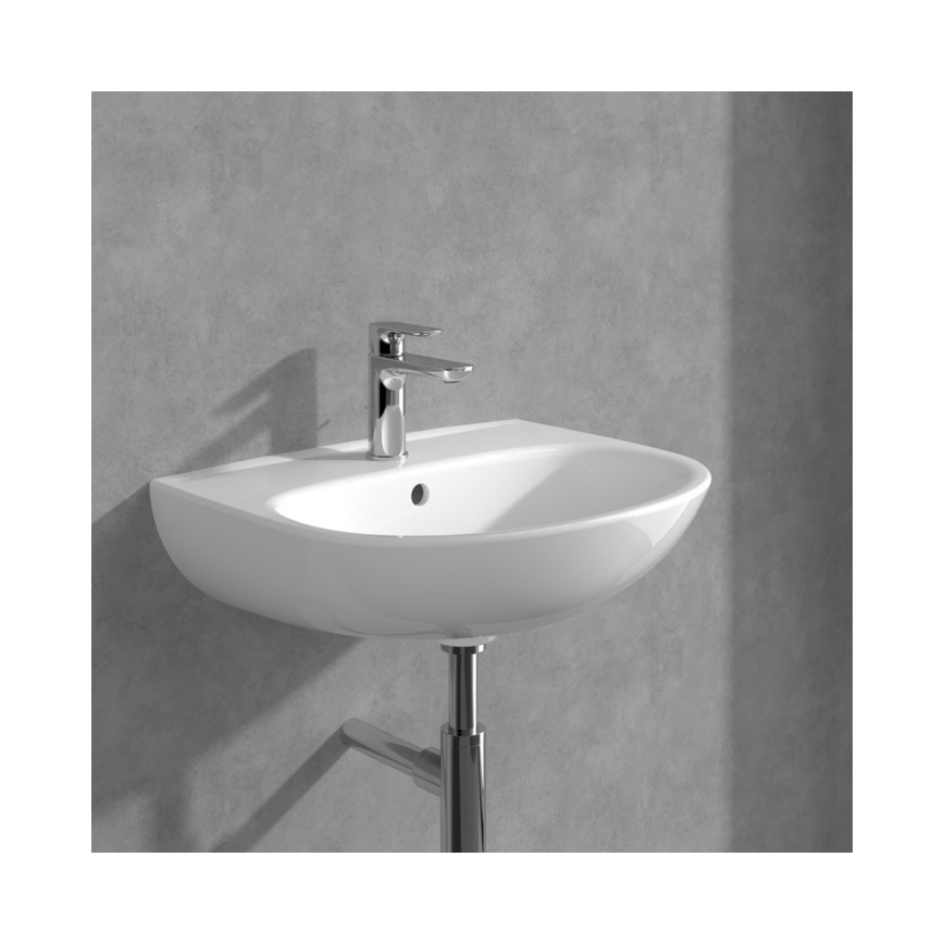 Villeroy & Boch TVW10400400161 - Håndvaskarmatur O.NOVO 15,5 cm poleret krom