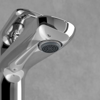 Villeroy & Boch TVW10400400161 - Håndvaskarmatur O.NOVO 15,5 cm poleret krom