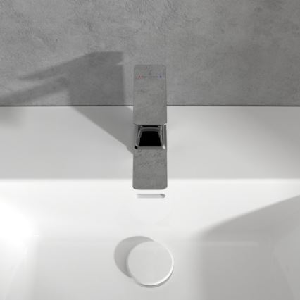 Villeroy & Boch TVW11200300061 - Håndvaskarmatur SUBWAY 15,5 cm blank krom