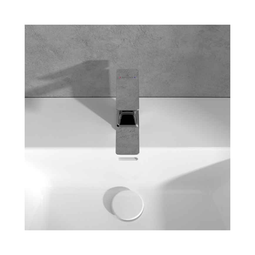 Villeroy & Boch TVW11200300061 - Håndvaskarmatur SUBWAY 15,5 cm blank krom