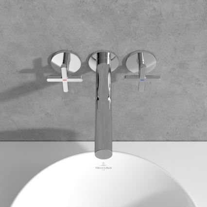 Villeroy & Boch TVZ10601200061 - Blandingsbatteri til håndvask LOOP&FRIENDS i poleret krom