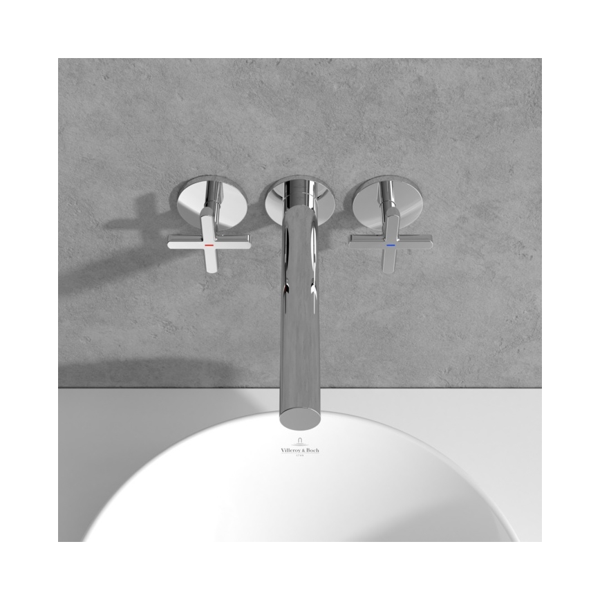 Villeroy & Boch TVZ10601200061 - Blandingsbatteri til håndvask LOOP&FRIENDS i poleret krom