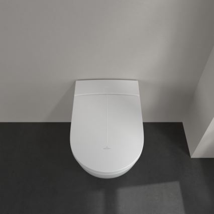 Villeroy & Boch V0E100R1 - Vægmonteret bidet med SoftClose-sæde VICLEAN keramik/hvid +fjernbetjening