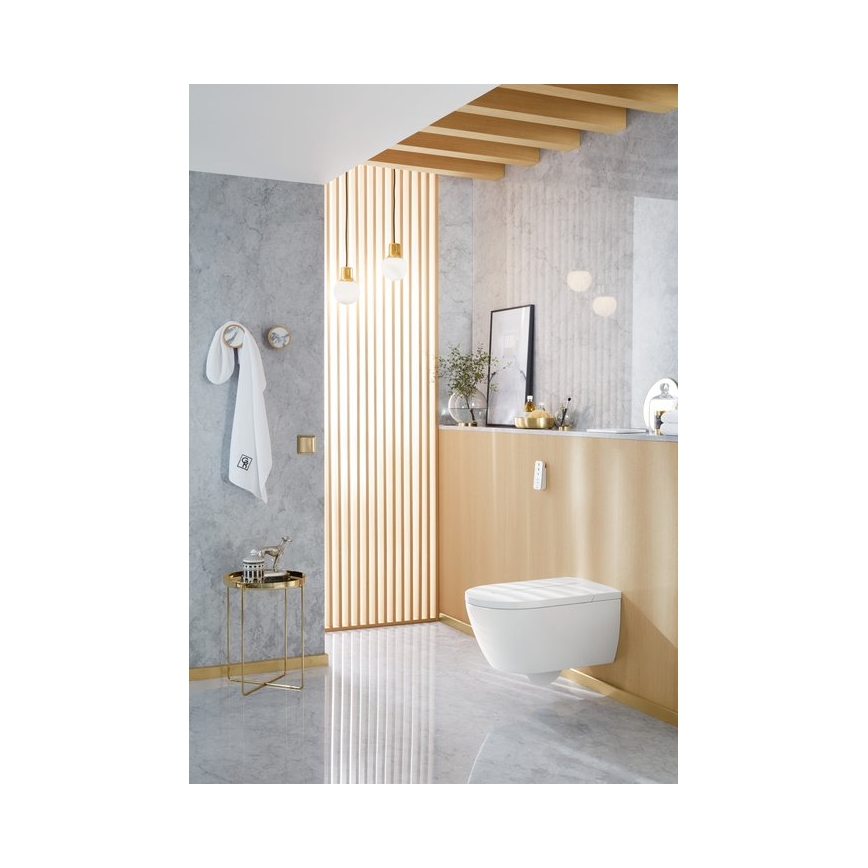 Villeroy & Boch V0E100R1 - Vægmonteret bidet med SoftClose-sæde VICLEAN keramik/hvid +fjernbetjening