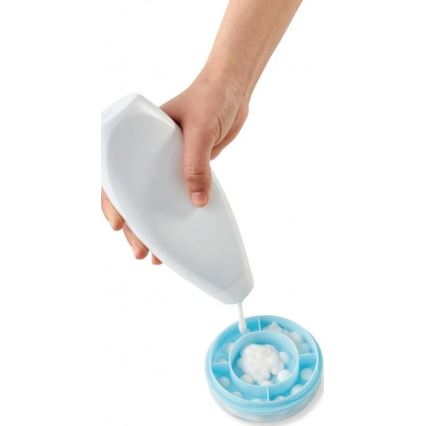 Vitility - Applikator til brusegel og kropslotion, hvid/blå
