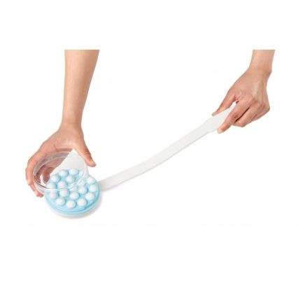 Vitility - Applikator til brusegel og kropslotion, hvid/blå