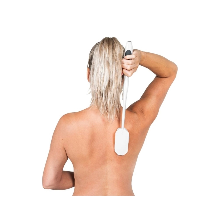 Vitility - Cremeapplikator med håndtag, hvid