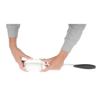 Vitility - Cremeapplikator med håndtag, hvid