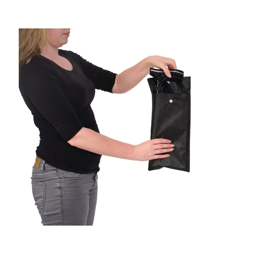 Vitility - Sammenklappelig gåstok, sort