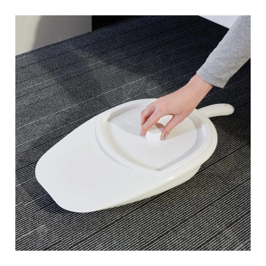 Vitility - Senetoilet med låg, hvid