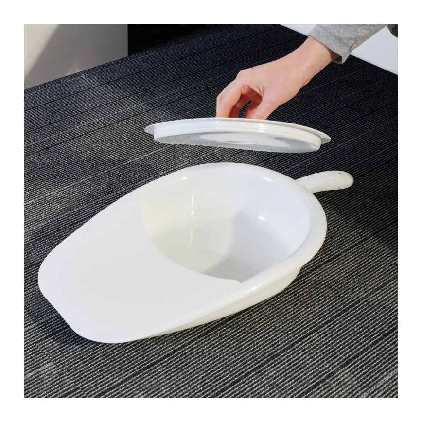 Vitility - Senetoilet med låg, hvid