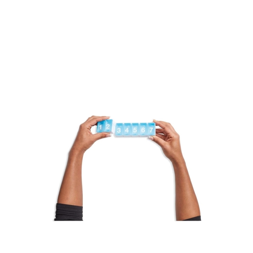 Vitility - Ugentlig medicindispenser, blå