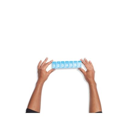 Vitility - Ugentlig medicindispenser, blå