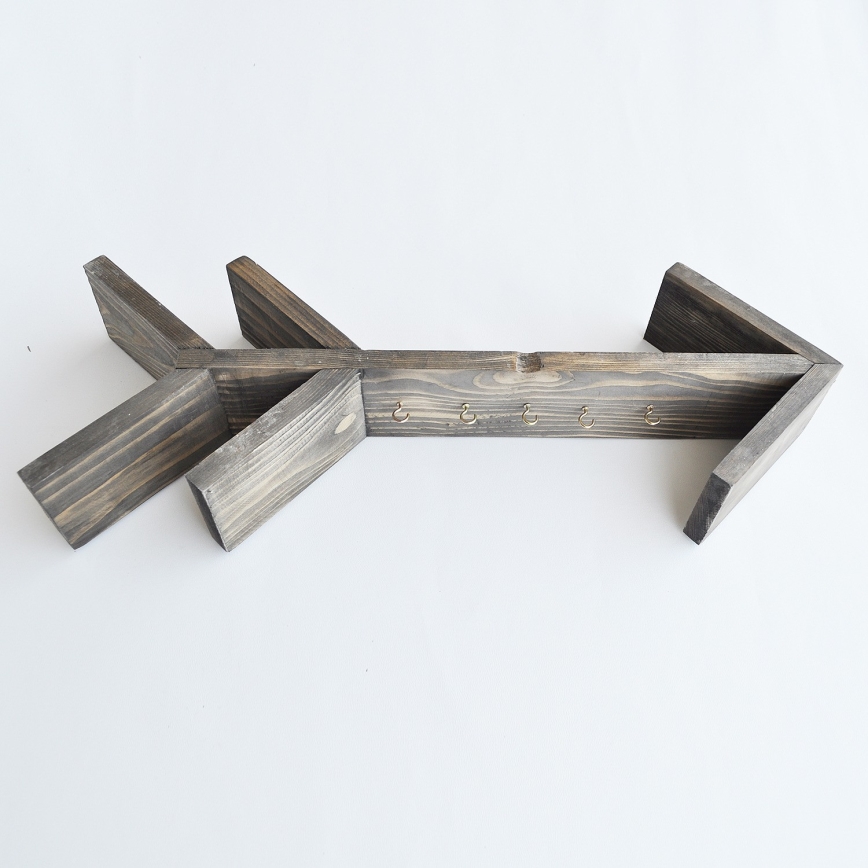 Væghylde RAF 20x52 cm grantræ