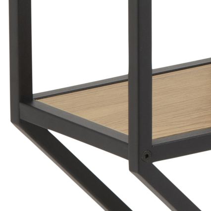 Væghylde SARON 77x77 cm eg/sort