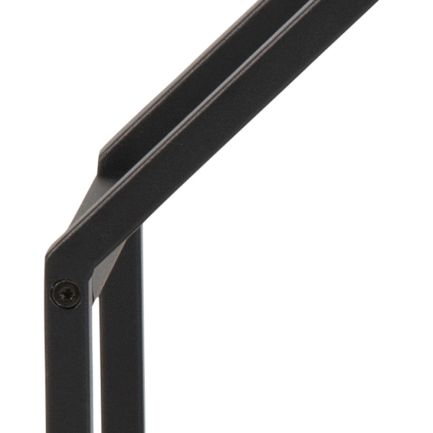 Væghylde SARON 77x77 cm eg/sort
