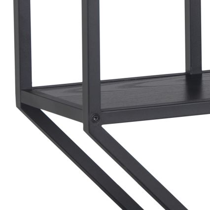 Væghylde SARON 77x77 cm sort