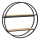 Væghylde SHELF diameter 62,5 cm eg
