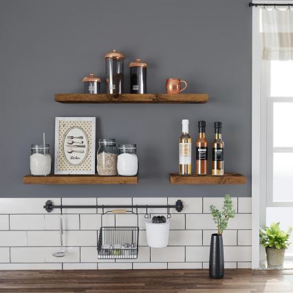 Væghylde SHELFY, brun