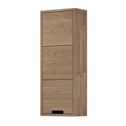 Væghængt badeværelsesskab GRIBSKOV 90 cm beige/eg