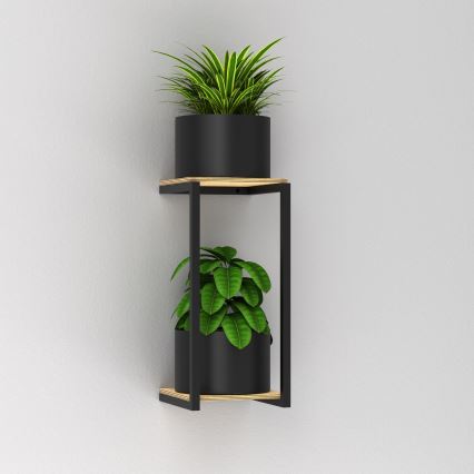 Væghængt blomsterkrukke 40x18 cm