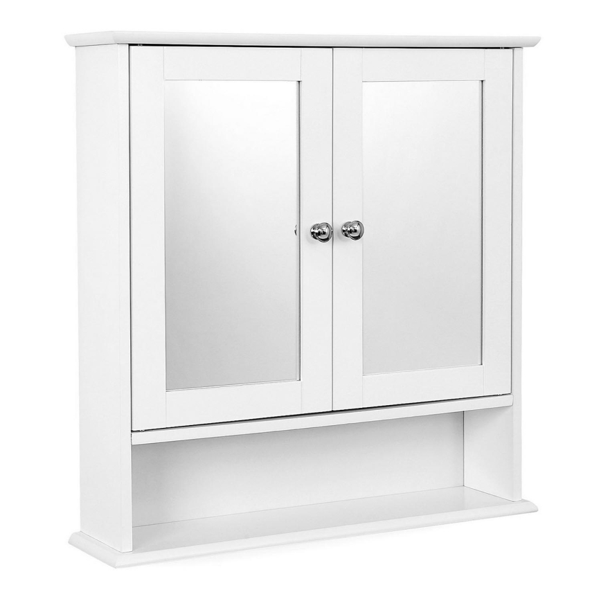 Væghængt skab SIERA, hvid