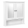 Væghængt skab SIERA, hvid