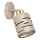 Væghængt spotlampe ELEN 1xE27/35W/230V beige/guld