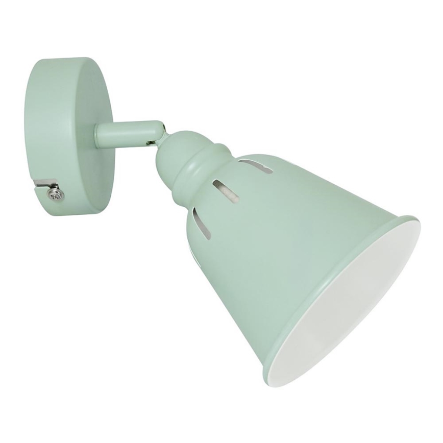 Væghængt spotlampe FIONA 1xE14/8W/230V grøn