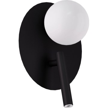 Væghængt spotlampe HOTEL MOOD 1xG9/12W/230V + 1xG9/3W sort