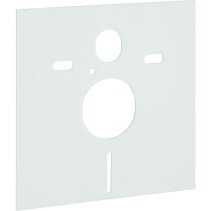 Vægophængt WC CITY OVAL + toiletsæde SoftClose CITY OVAL + skylleknap SIGMA + indbygningsmodul + isoleringsmåtte