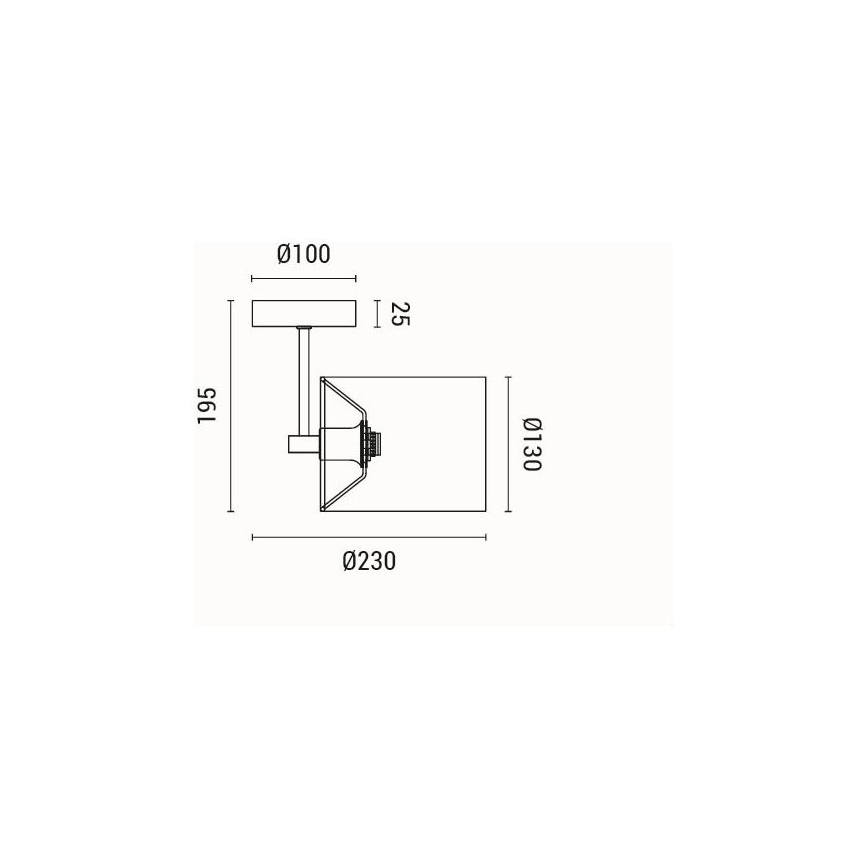 Væglampe 1xE14/15W/230V