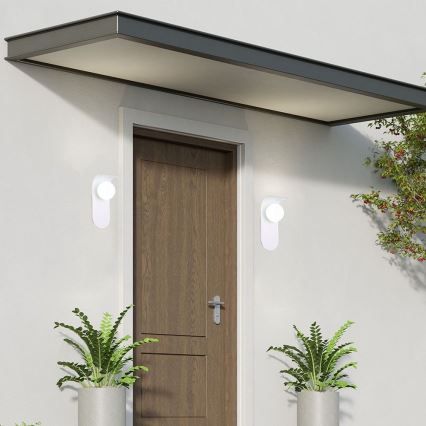 Væglampe 1xG9/5W/230V hvid