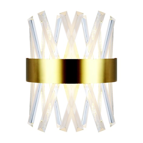 Væglampe 4XG9/4W/230V guldfarvet