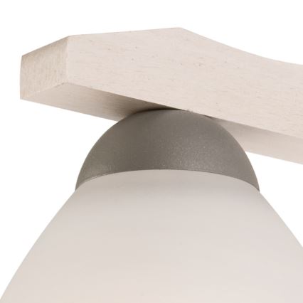Væglampe ADRIANO 1xE27/60W/230V bøg - FSC certificeret