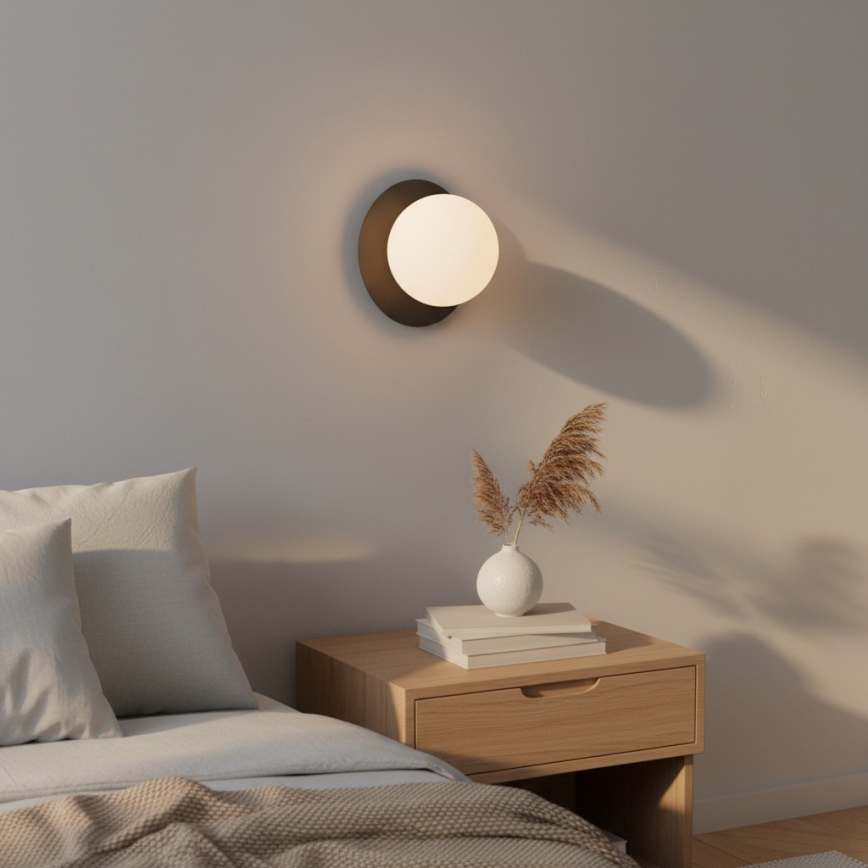 Væglampe AMERICANA 1xG9/8W/230V sort