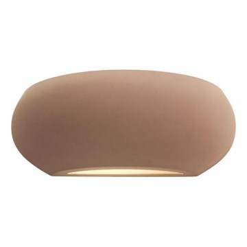 Væglampe ANITA 1xE27/20W/230V brun