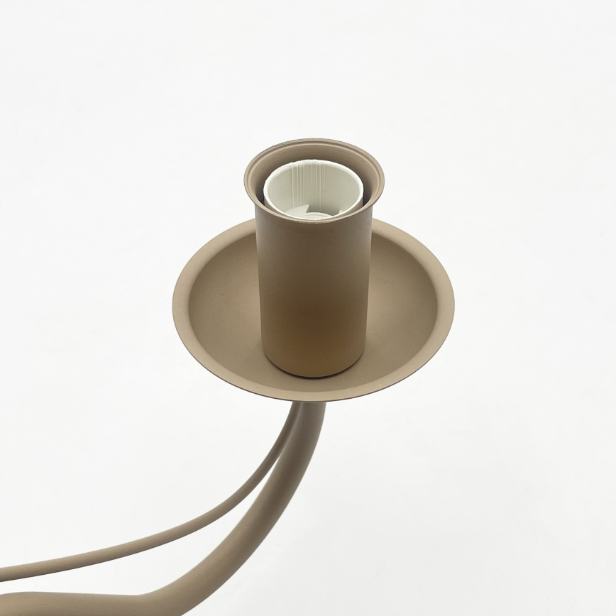Væglampe ANTON 1xE14/60W/230V beige