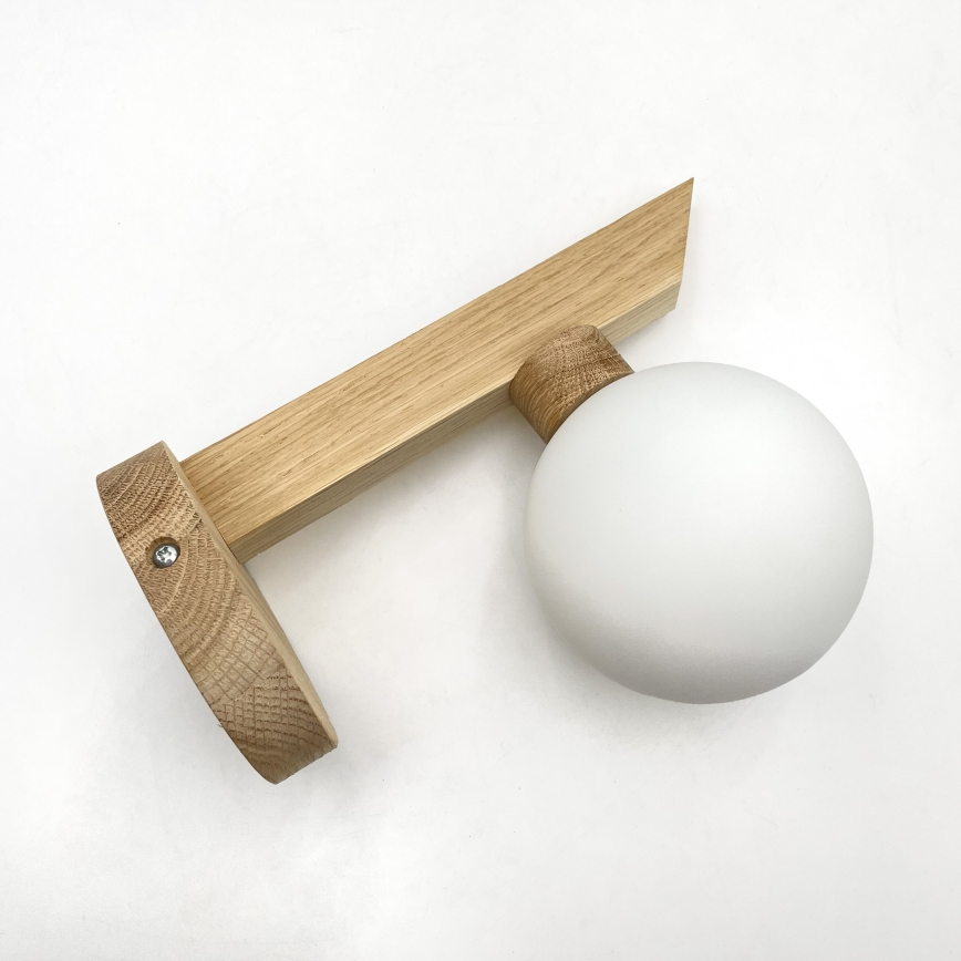 Væglampe ANTONIO 1xG9/5W/230V eg/hvid