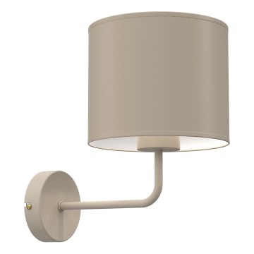 Væglampe ARDEN 1xE27/15W/230V beige