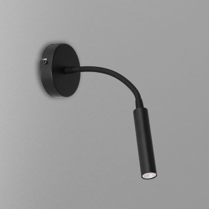 Væglampe ARDEN 1xG9/8W/230V sort