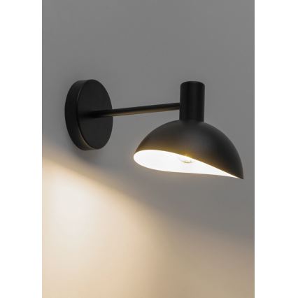 Væglampe ARTIS 1xE14/40W/230V sort