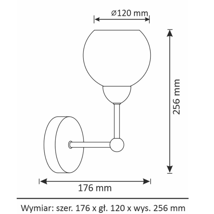Væglampe ASSARIA 1xE14/10W/230V