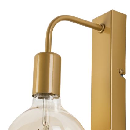 Væglampe ASTRID 1xE27/60W/230V guldfarvet