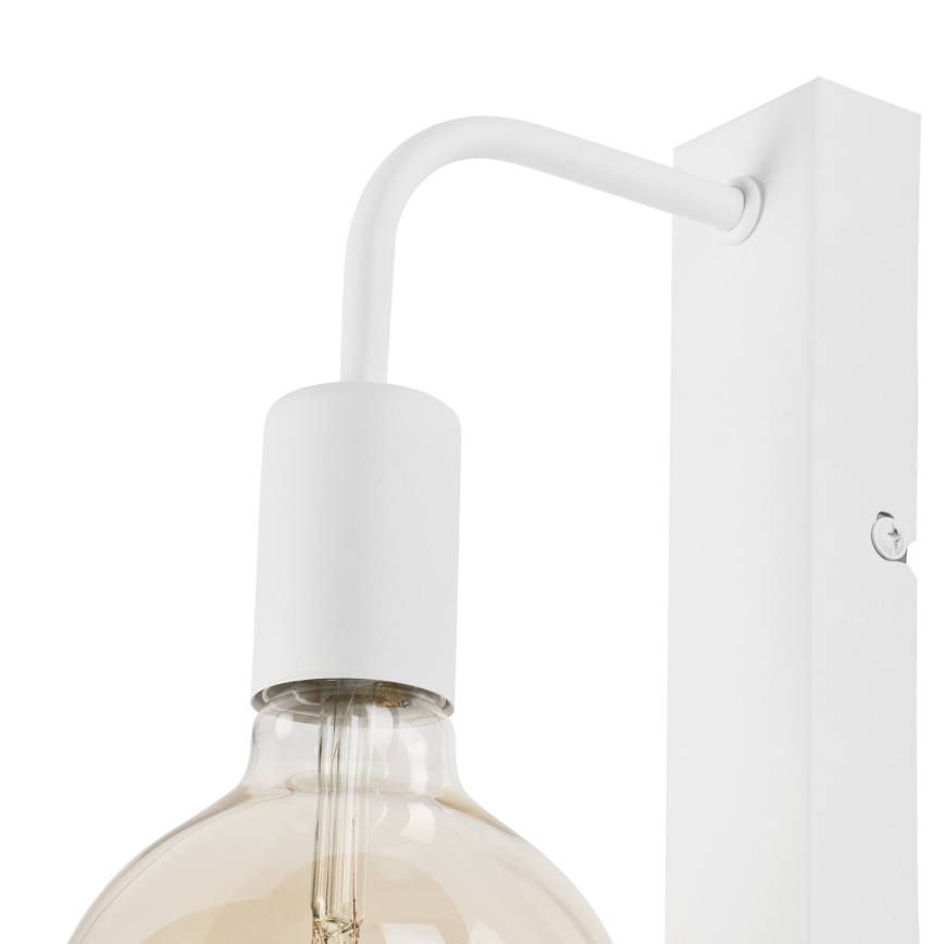 Væglampe ASTRID 1xE27/60W/230V hvid